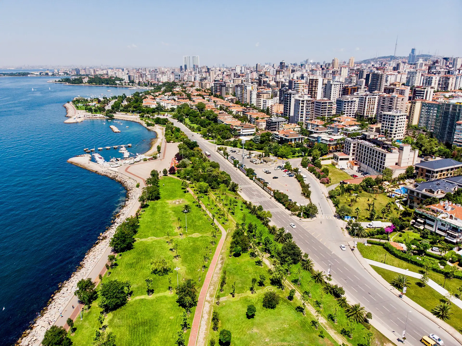 Suadiye Sahil Gerçek 4K