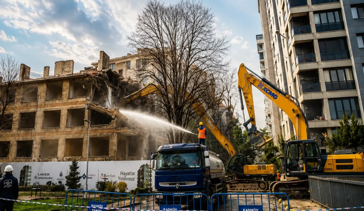 Bağdat Caddesi kentsel dönüşüm sahneleri