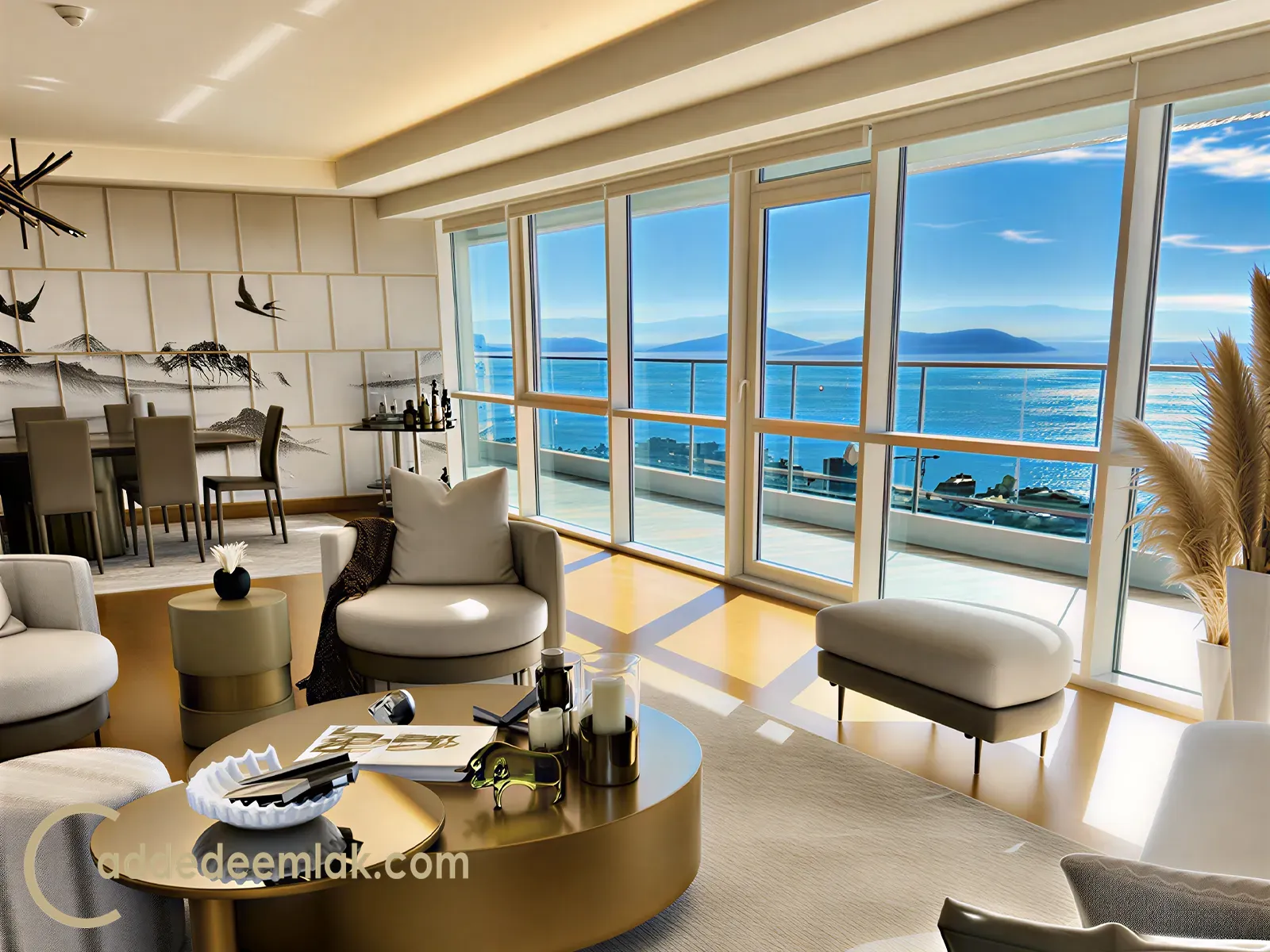 Bağdat Caddesi'nde Four Winds Park Residence Cadde Sitesinde Sıfı Satılık 4+1 Daire Four Winds 4-Bedroom Apartments for Sale
