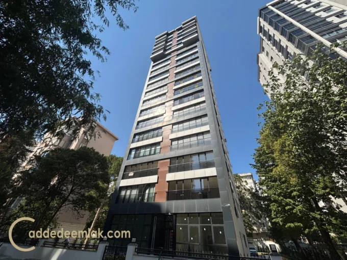 Erenköy sahil deniz manzaralı satılık daire 19. kat teras görünümü