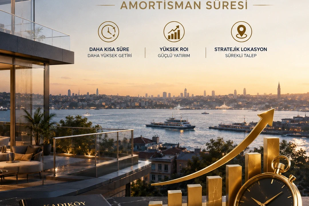 İstanbul gayrimenkul piyasasında ilçelere göre amortisman süreleri karşılaştırması ve ROI analizi