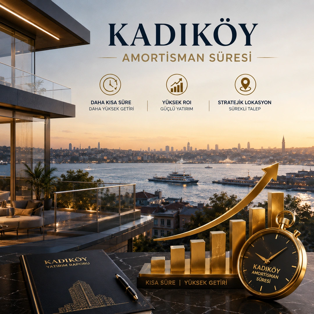 İstanbul gayrimenkul piyasasında ilçelere göre amortisman süreleri karşılaştırması ve ROI analizi