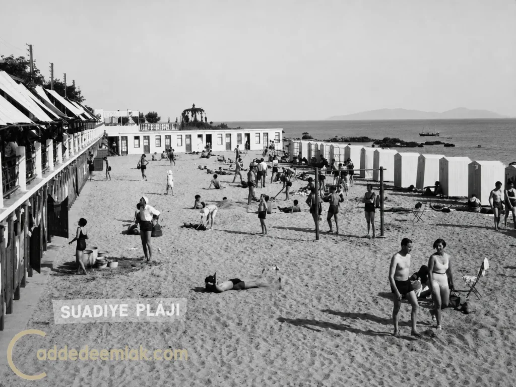 Eski Suadiye plajı, gazinosu ve tarihi sayfiye yaşamı