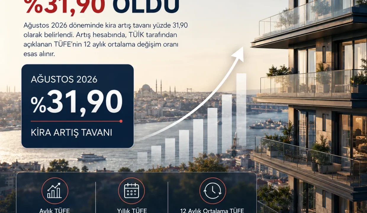 Ağustos 2026 kira artış oranı ve kira sözleşmesi hesaplaması