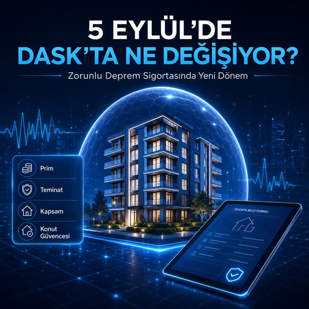 DASK değişikliği poliçe devri 2026 düzenlemesi kapsamında tapu masasında resmi mülkiyet evrakları ve sigorta belgeleri.