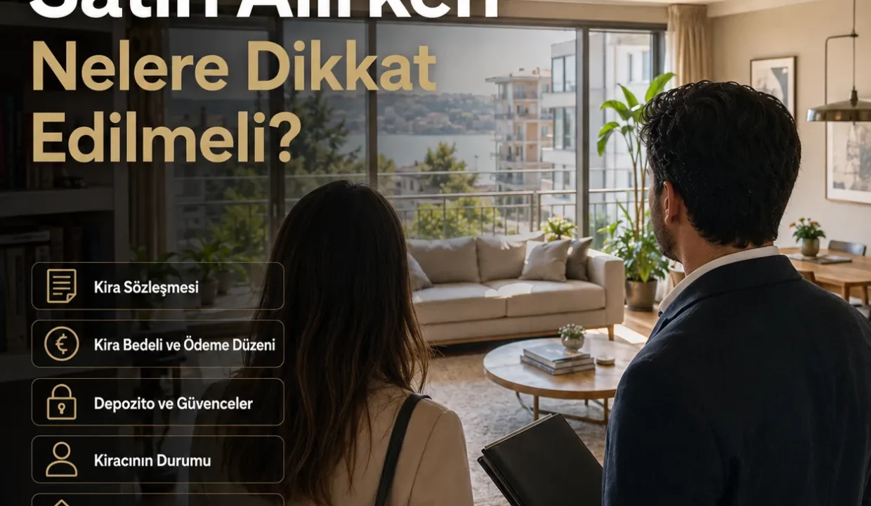 Kiracılı daire satın alırken mevcut kira sözleşmesinin incelenmesi