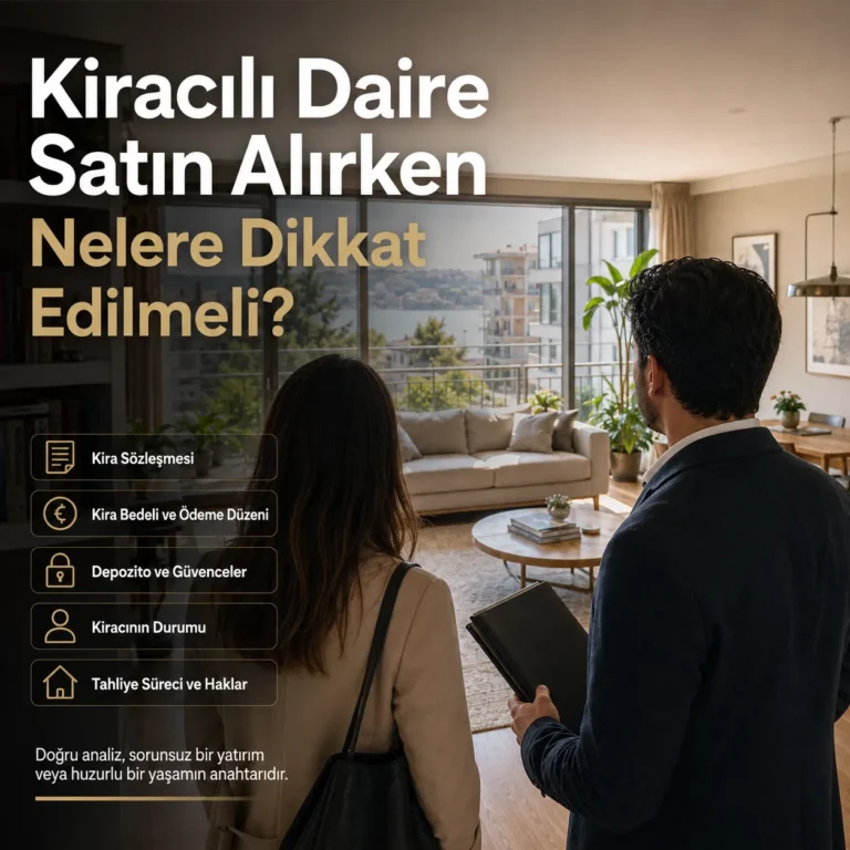 Kiracılı Daire Satın Alırken Nelere Dikkat Edilmeli?