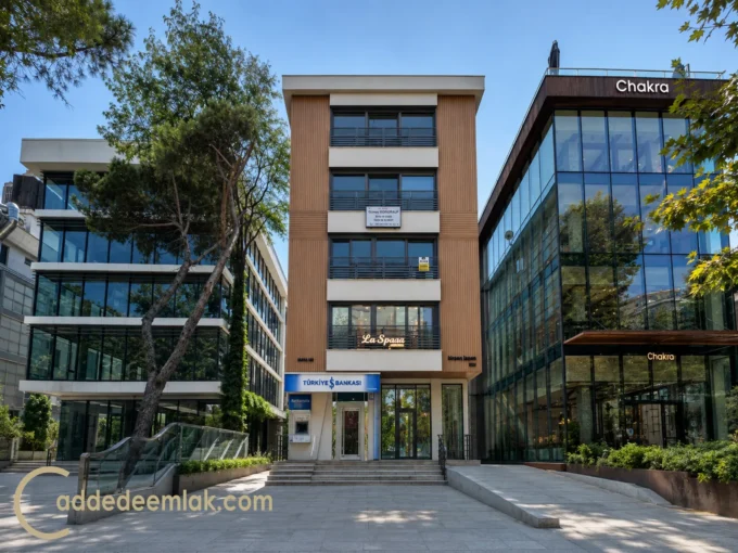uadiye Bağdat Caddesi üzerinde satılık sıfır ofis