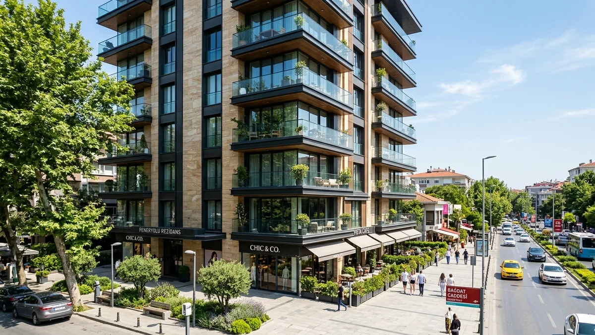Feneryolu Bağdat Caddesi Gündüz Apartmanı Satılık Lüks 3+1 Daire