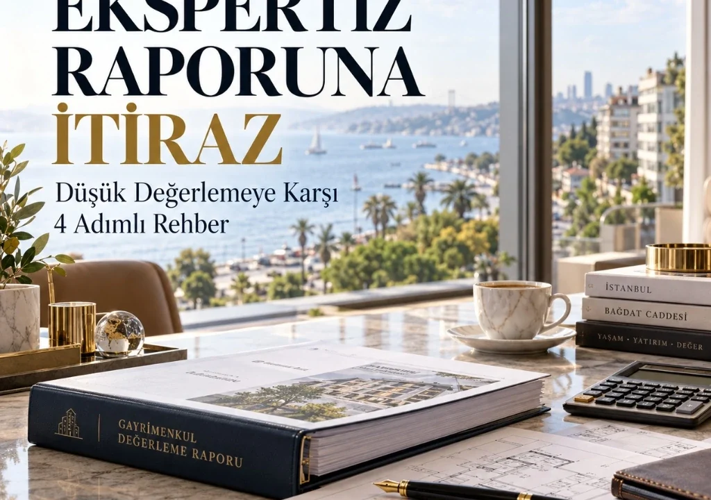 Konut kredisi ekspertiz raporuna itiraz, düşük değerleme ve ikinci eksper talebi rehberi kapak görseli