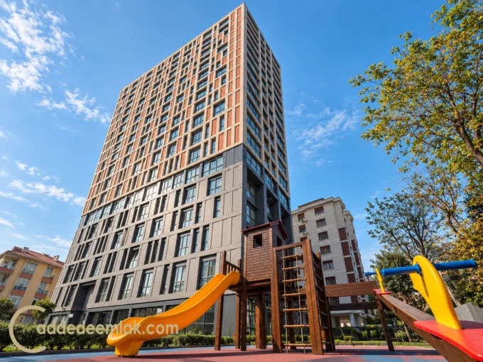 Suadiye deniz manzaralı sitede satılık 4+2 dubleks